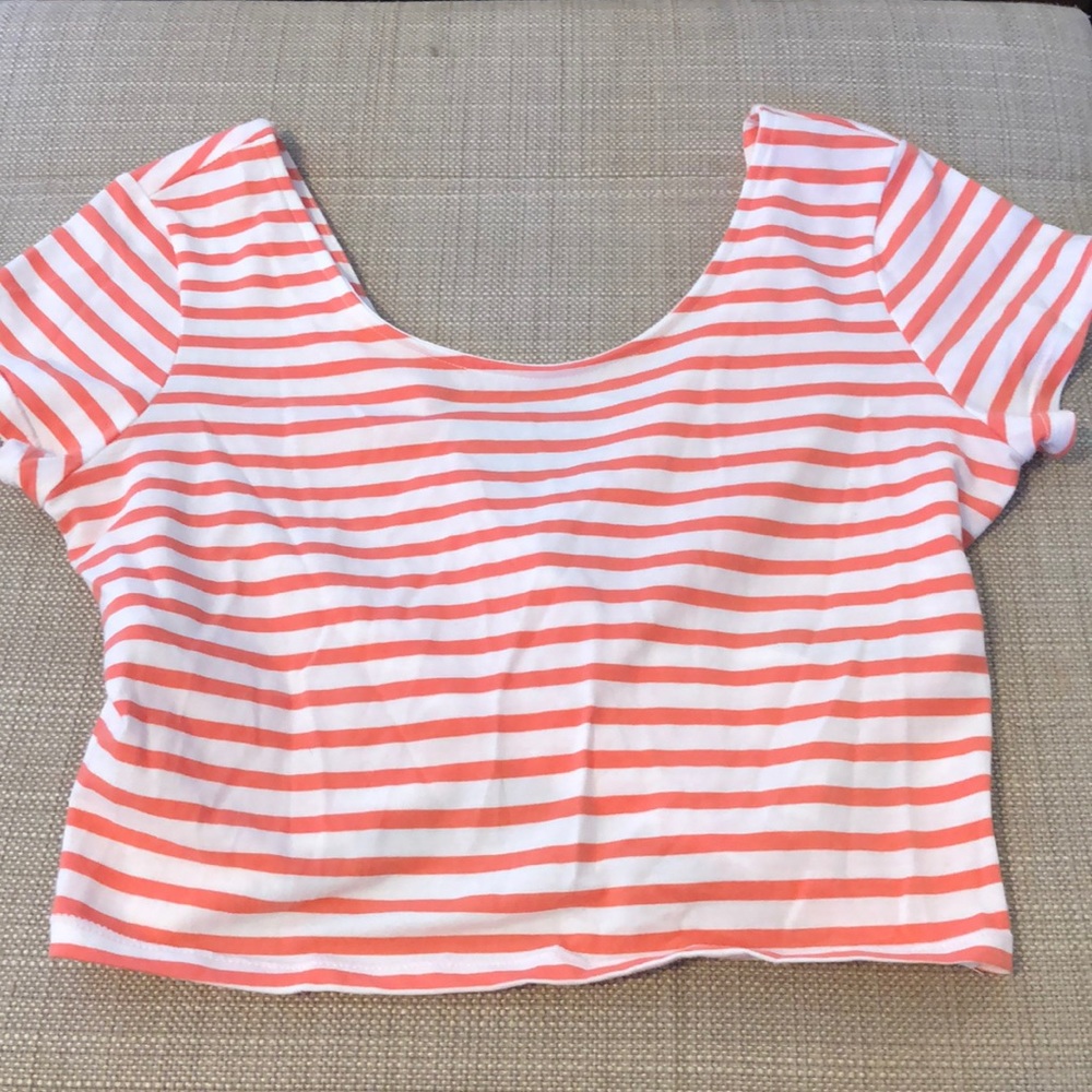 Stripped crop top